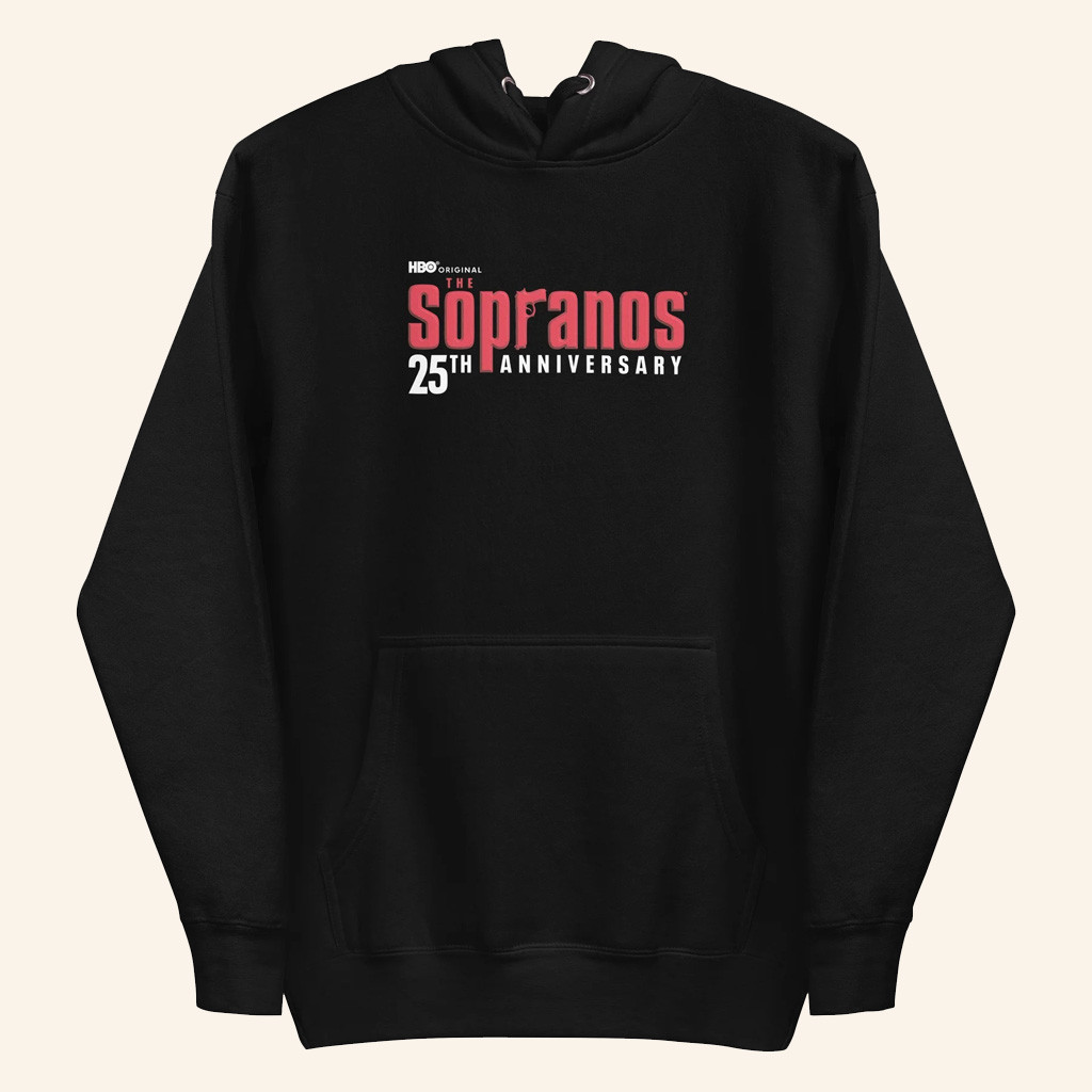 The Sopranos Merch The Sopranos 25th Anniversary Hoodie Gifts For Dad The Sopranos Merch The Sopranos 25th Anniversary Hoodie Gifts For Dad