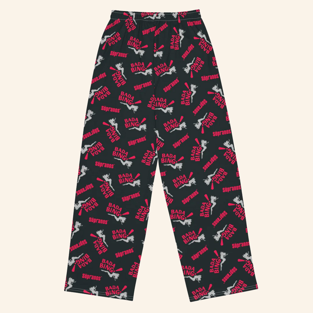 The Sopranos Merch The Sopranos Bada Bing Pajamas Pants Gifts For Girlfriend
