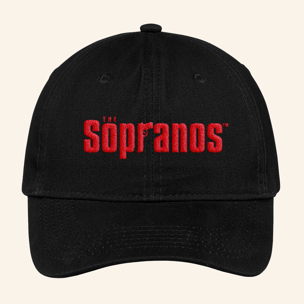 The Sopranos Merch The Sopranos Logo Embroidered Hat Gifts Ideas For Husband