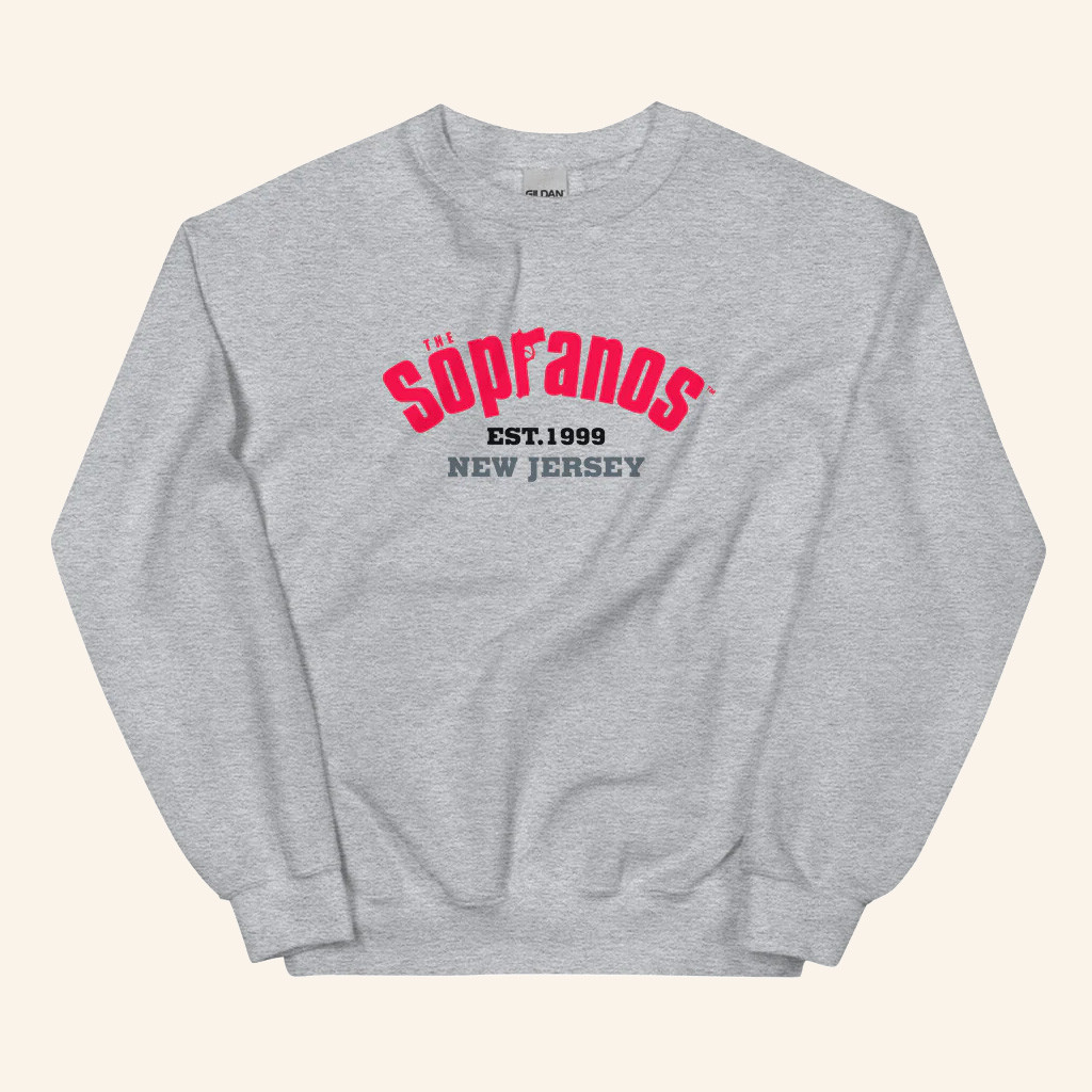 The Sopranos Merch The Sopranos New Jersey Sweatshirt Gifts For Brothers The Sopranos Merch The Sopranos New Jersey Sweatshirt Gifts For Brothers