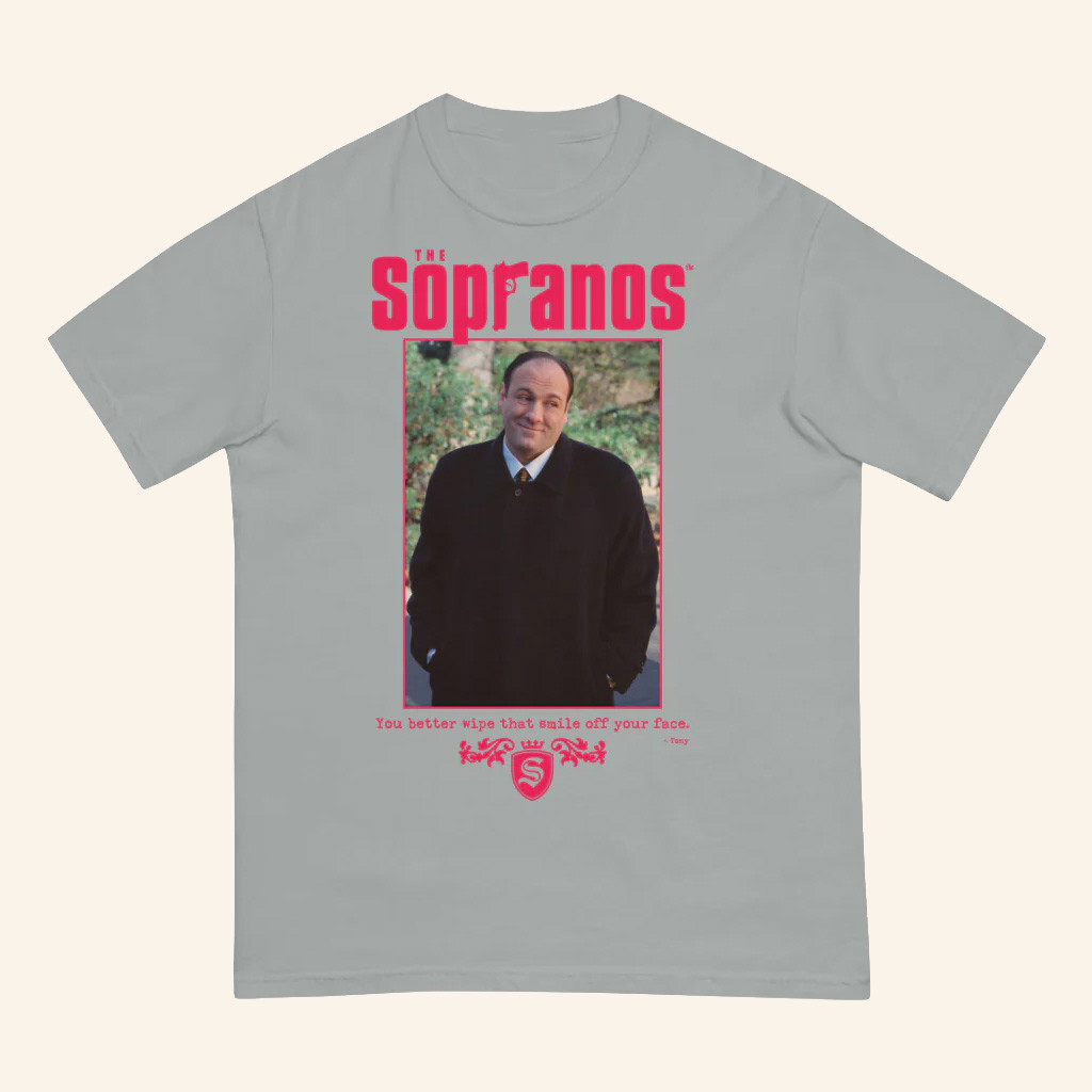 The Sopranos Merch Tony You Better Wipe That Smile Off Your Face T-Shirt Best Gifts For Fans The Sopranos Merch Tony You Better Wipe That Smile Off Your Face T-Shirt Best Gifts For Fans