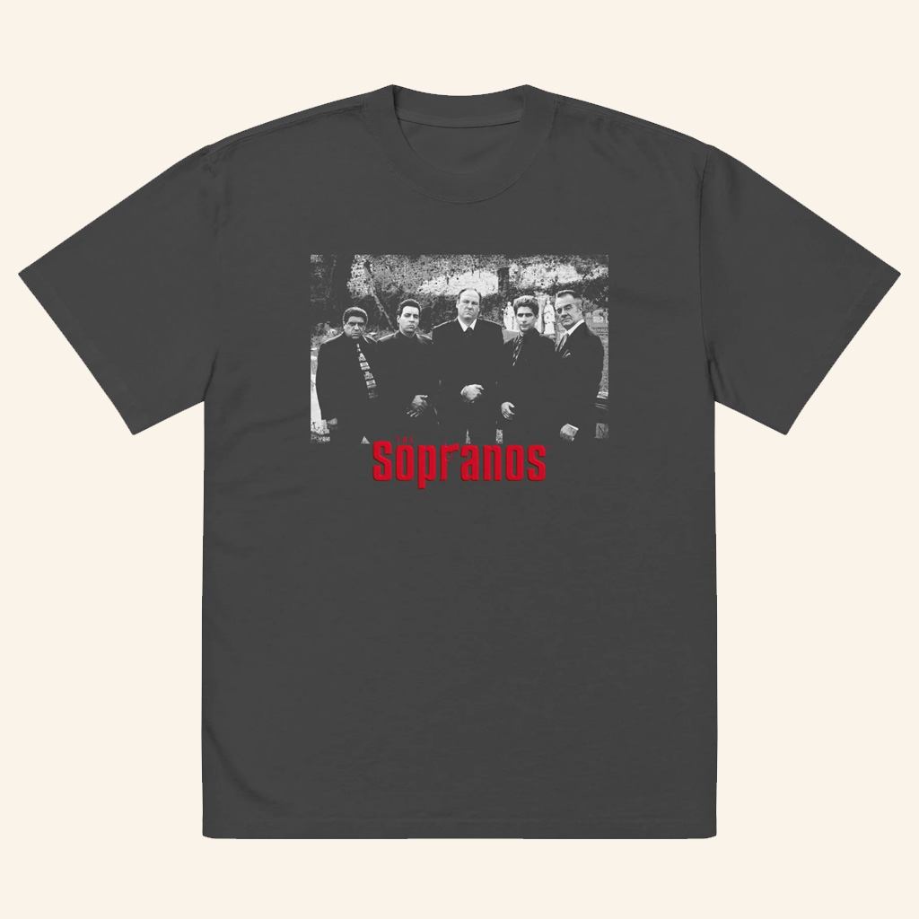 The Sopranos Merch Tony's Crew T-Shirt Best Gifts For Boyfriend