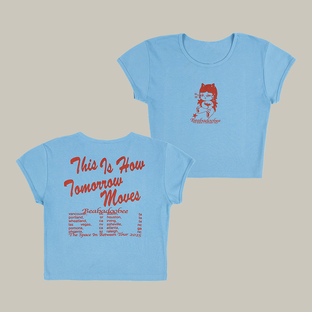 The Space In Between Beabadoobee Baby Tee Beabadoobee Fan Merch Music Lover Gift