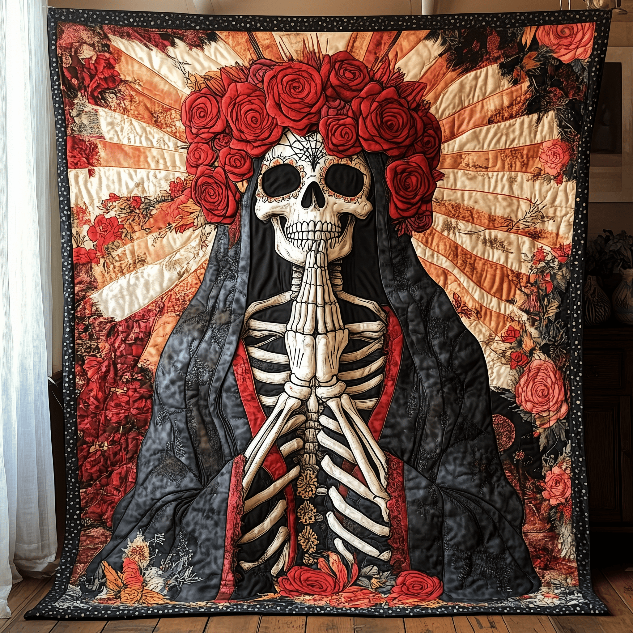 The Spirit Last Prayer Quilted Blanket Christmas Throw Blanket Best Christmas Gifts For Women