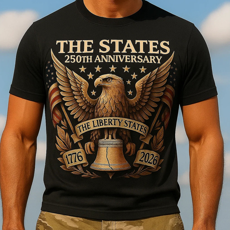 The States 250th Anniversary T-Shirt Patriotic Clothing Gifts For Father