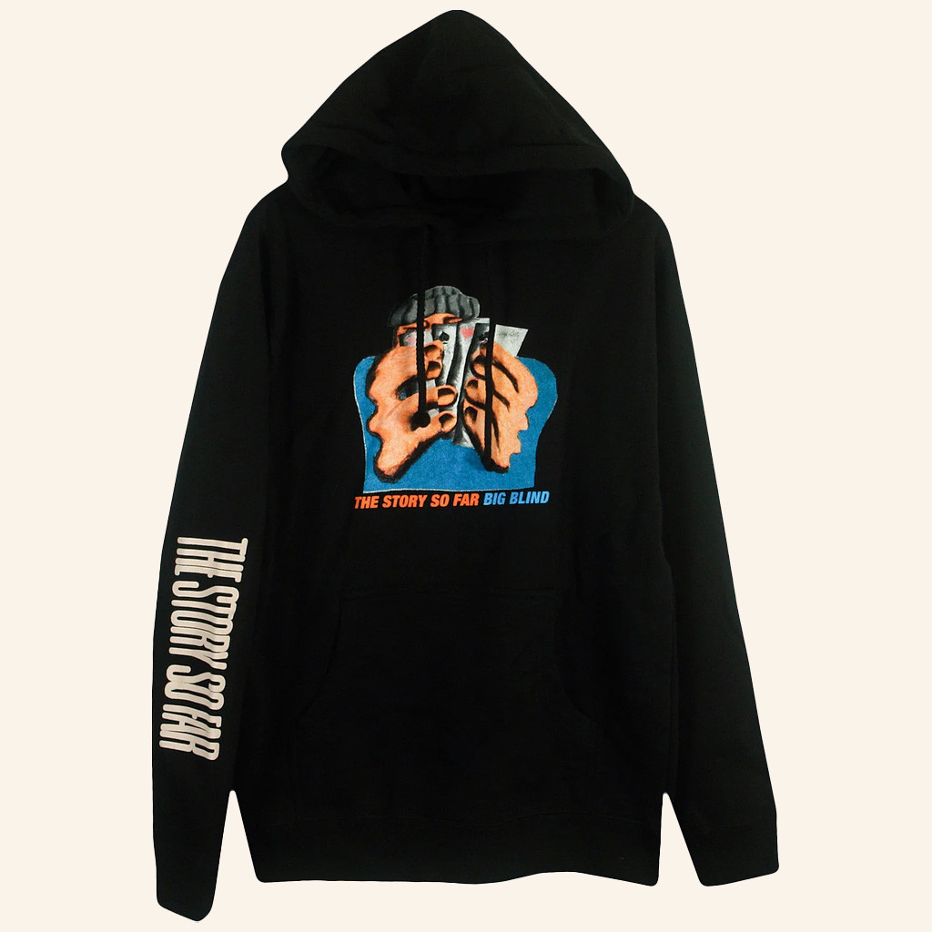 The Story So Far Merch Big Blind Black Hoodie TSSF Hoodie Gifts For Pop Band Fans
