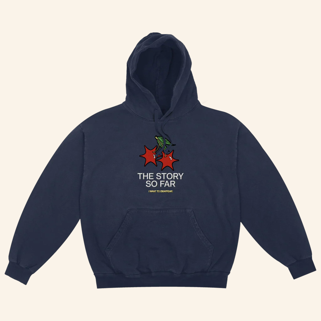 The Story So Far Merch Embroidered Cherries Hoodie Gift Ideas For Girlfriend The Story So Far Merch Embroidered Cherries Hoodie Gift Ideas For Girlfriend