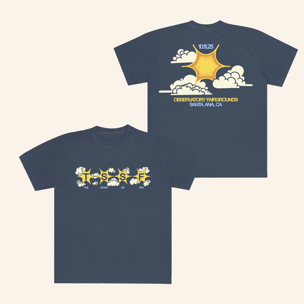 The Story So Far Merch Santa Ana Event T-Shirt Gifts For Pop Fans