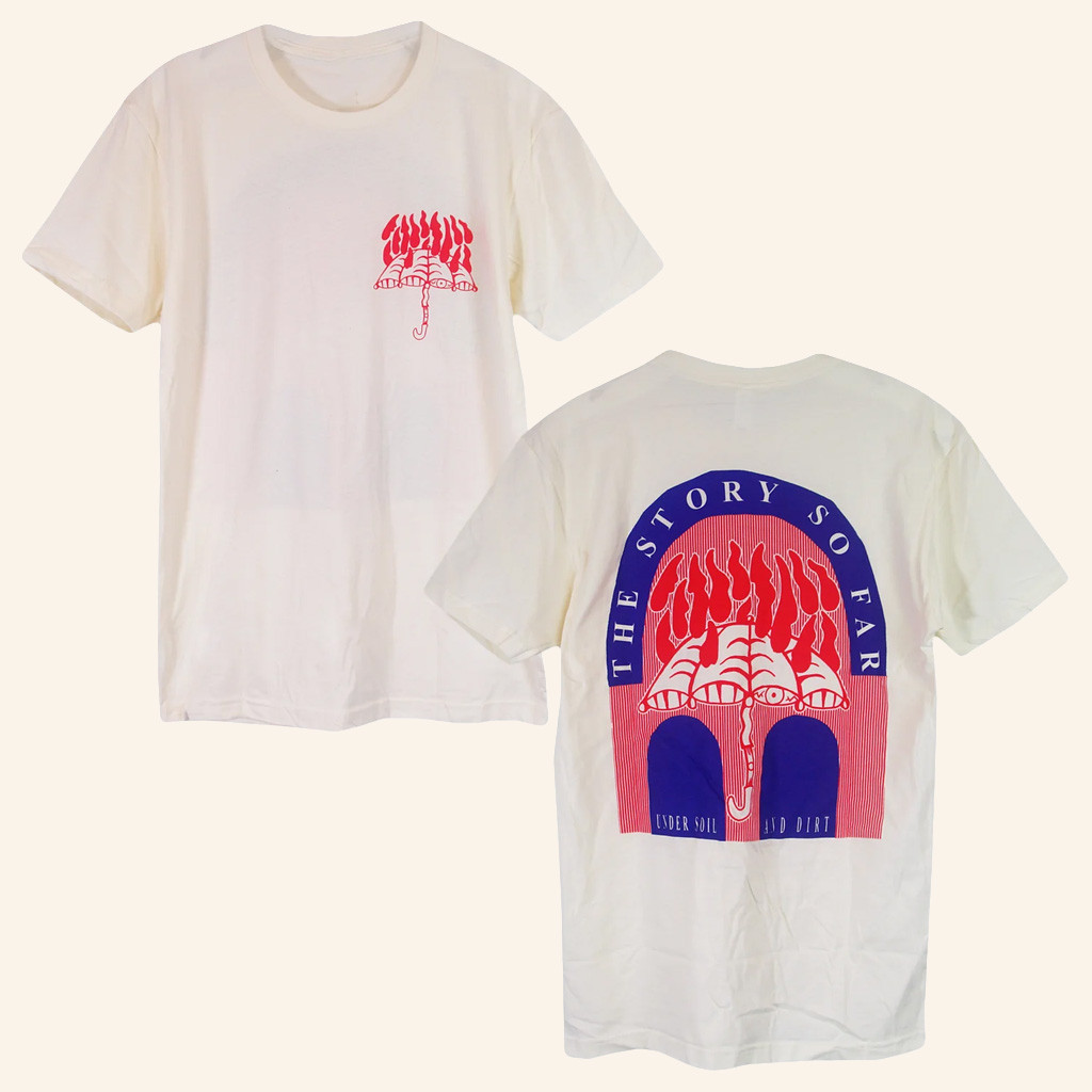 The Story So Far Merch Umbrella Arch T-Shirt TSSF Shirt Gift Ideas For Him The Story So Far Merch Umbrella Arch T-Shirt TSSF Shirt Gift Ideas For Him