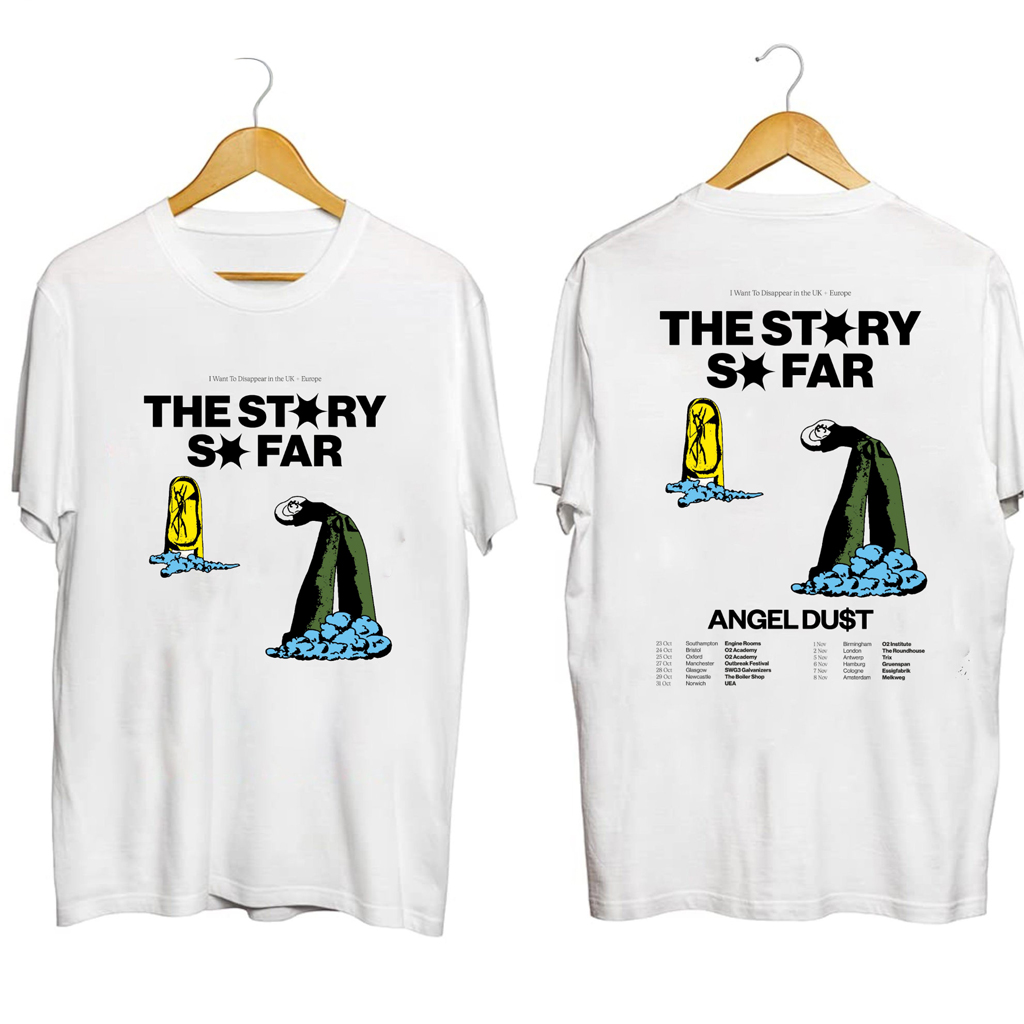 The Story So Far UK And EU Tour Shirt The Story So Far Merch Best Gifts For Pop Lovers