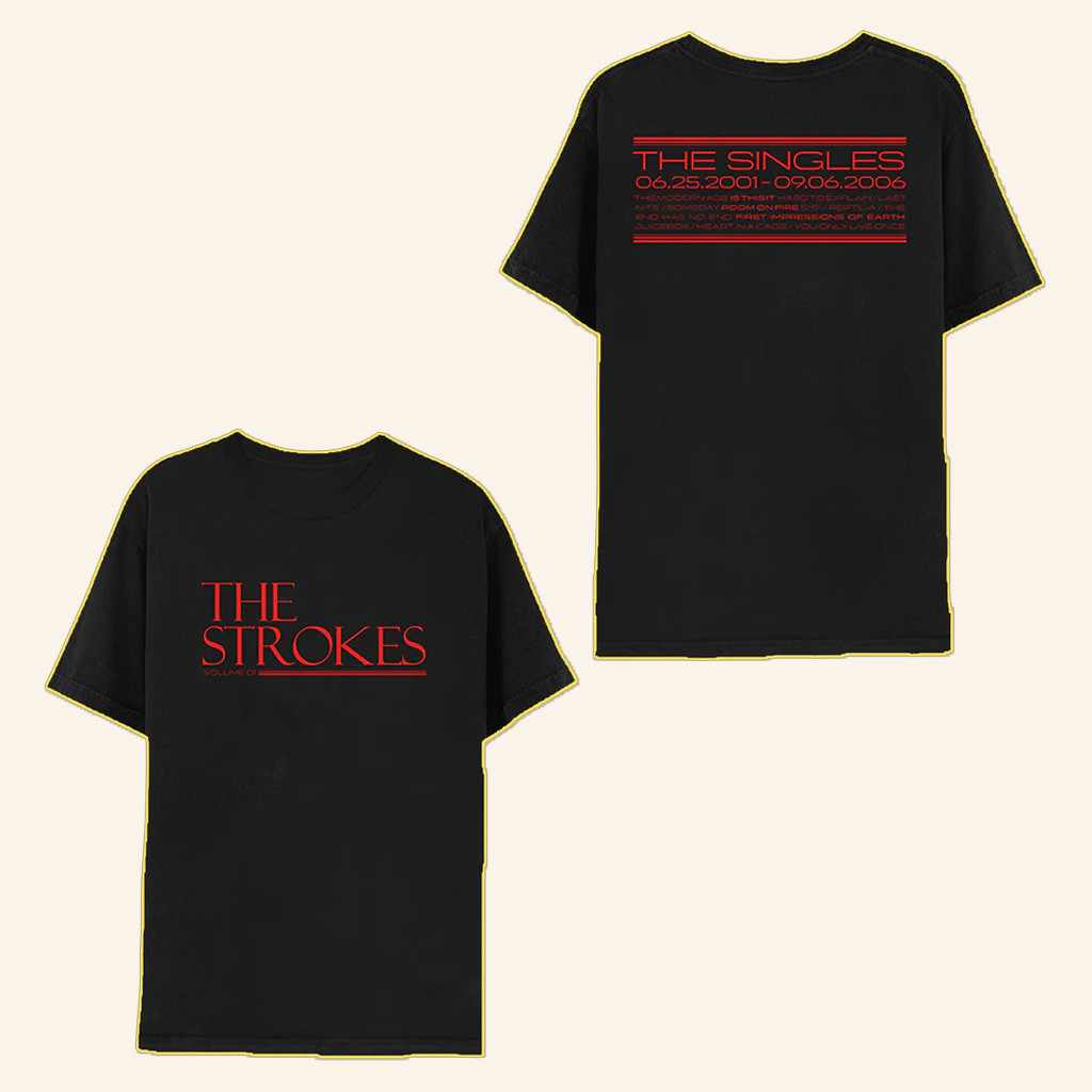 The Strokes Merch The Singles Volume 01 T-Shirt Best Gifts For Boyfriend The Strokes Merch The Singles Volume 01 T-Shirt Best Gifts For Boyfriend