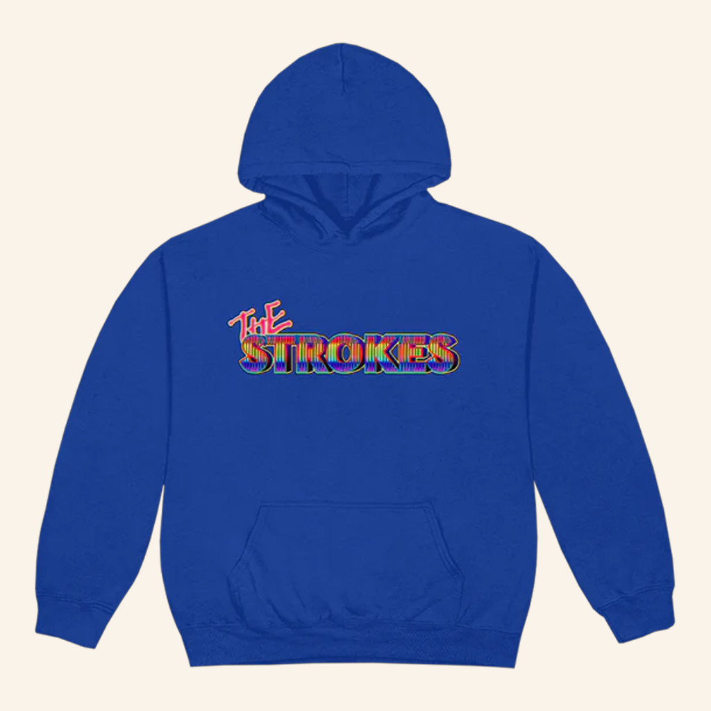 The Strokes Merch The Strokes Logo Hoodie Xmas Gifts For Rock Lovers