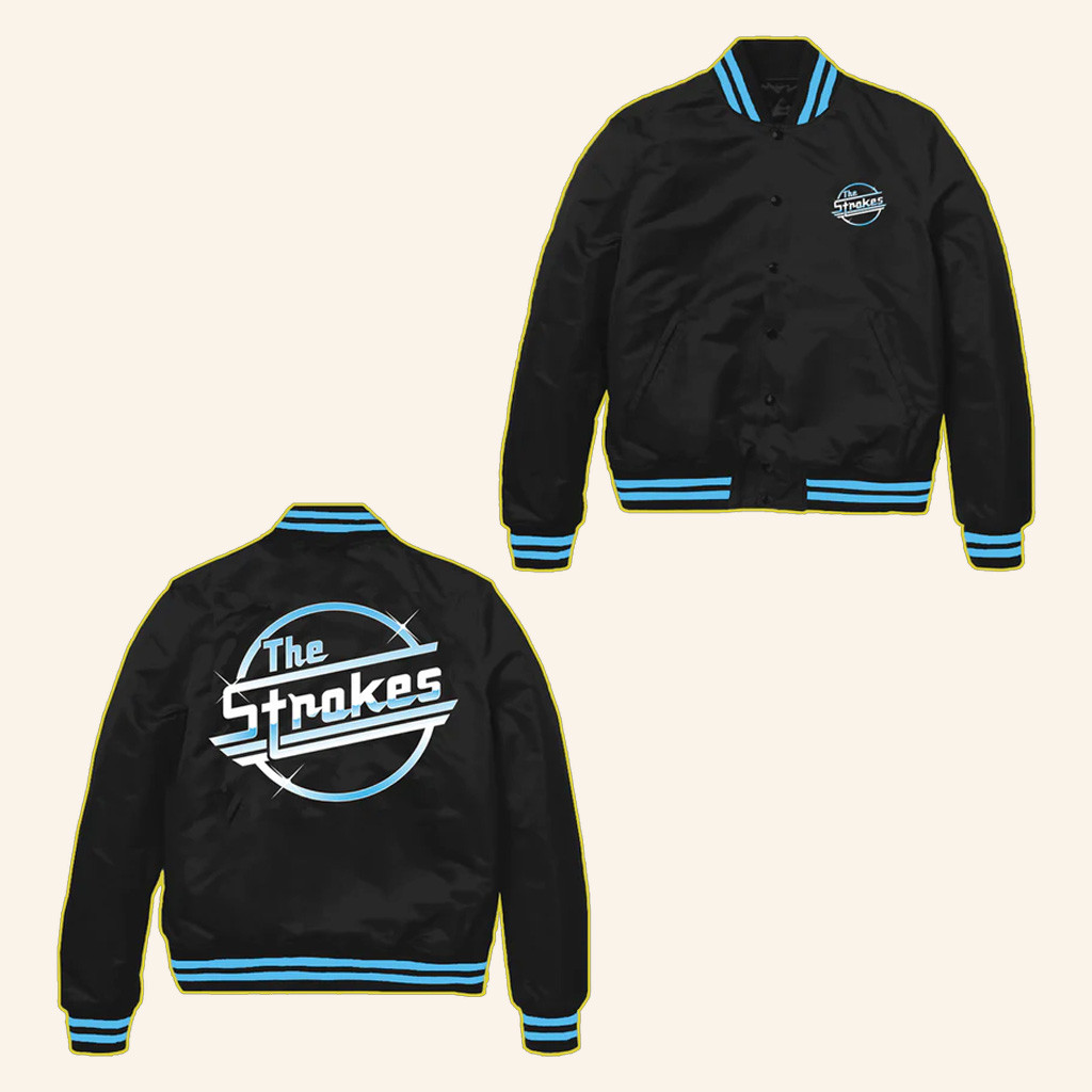 The Strokes Merch The Strokes Magna Starter Varsity Jacket Birthday Present For Husband The Strokes Merch The Strokes Magna Starter Varsity Jacket Birthday Present For Husband