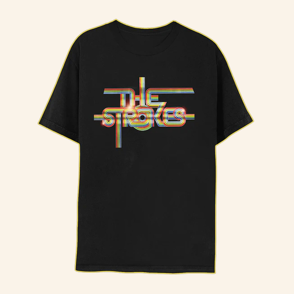 The Strokes Merch The Strokes Ribbon T-Shirt Birthday Presents For Boyfriend The Strokes Merch The Strokes Ribbon T-Shirt Birthday Presents For Boyfriend