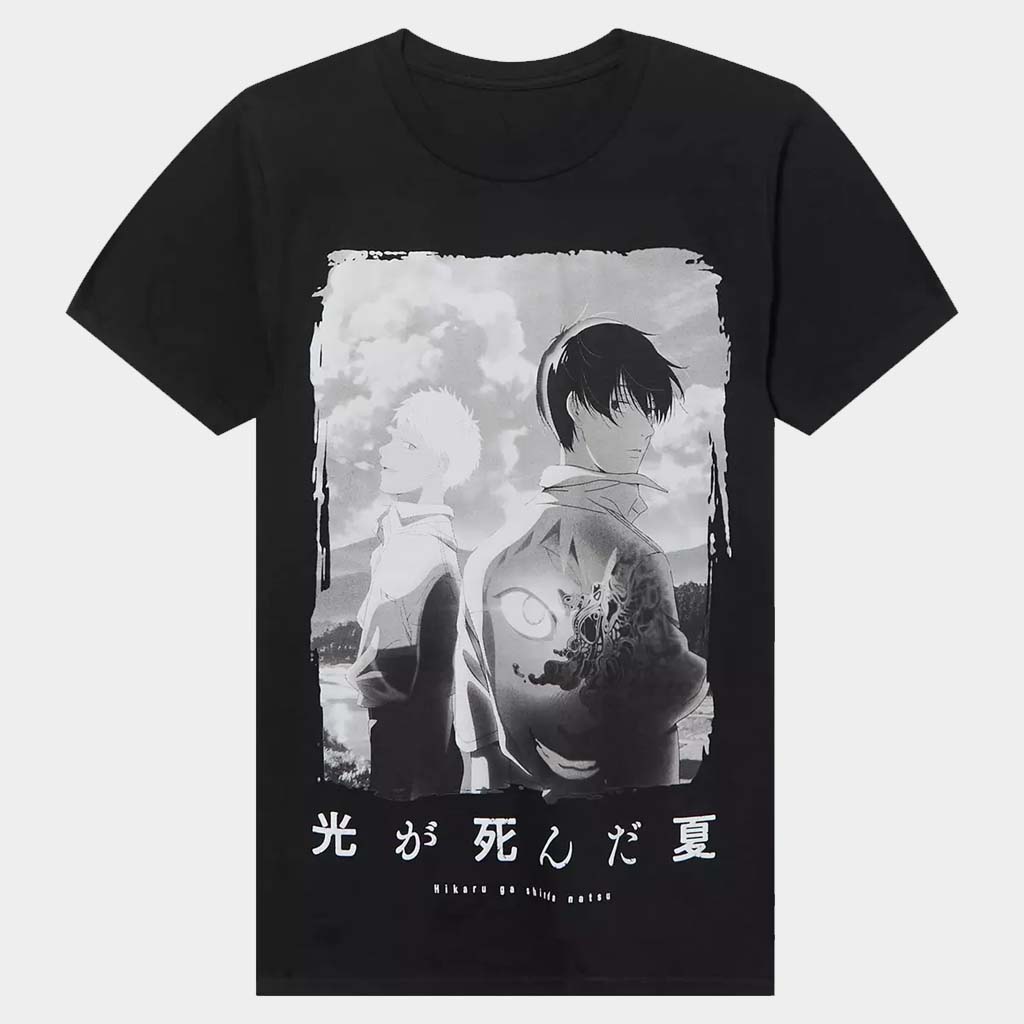 The Summer Hikaru Died Merch The Summer Hikaru Died Black And White Poster T-Shirt Friend Gifts