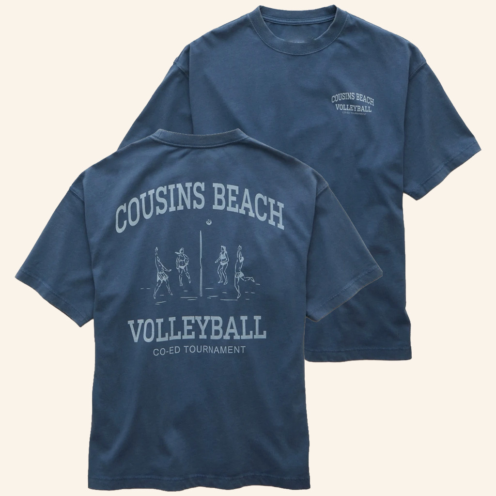 The Summer I Turned Pretty Merch Consins Beach Volleyball T-Shirt Unique Gifts For Sister