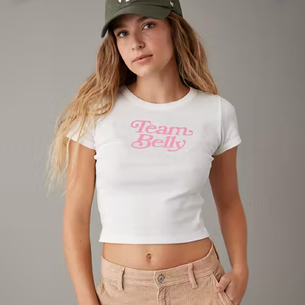The Summer I Turned Pretty Merch Team Belly Cropped Shirt Best Gifts For Her