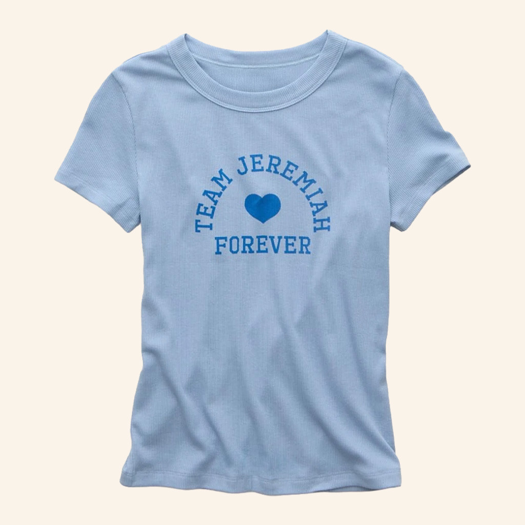 The Summer I Turned Pretty Merch Team Jeremiah Forever T-Shirt Present For Wife The Summer I Turned Pretty Merch Team Jeremiah Forever T-Shirt Present For Wife