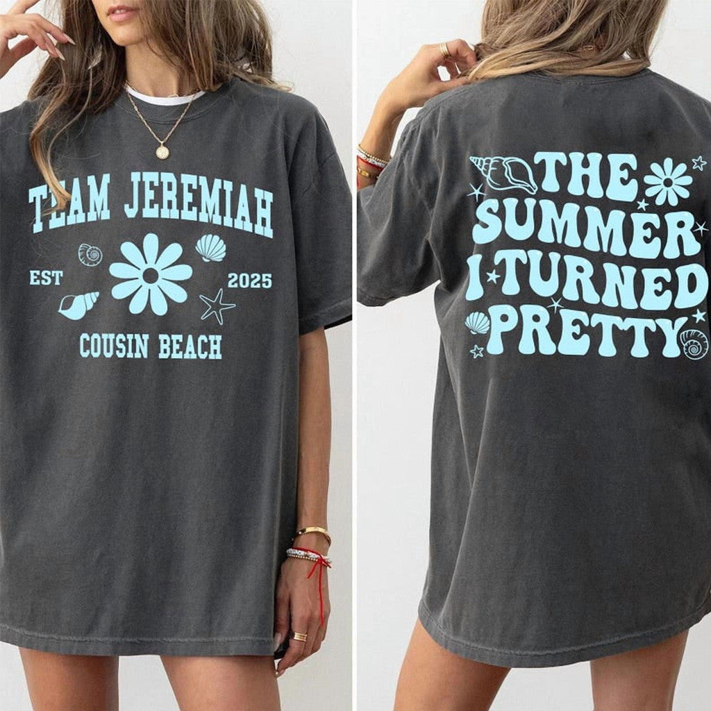 The Summer I Turned Pretty Merch The Summer I Turned Pretty Shirt Team Jeremiah Shirt