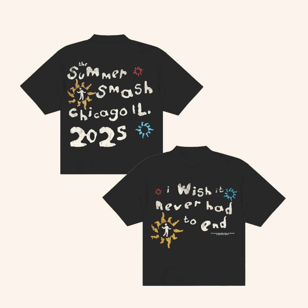 The Summer Smash Merch Never End Black T-Shirt Christmas Present For Brother The Summer Smash Merch Never End Black T-Shirt Christmas Present For Brother