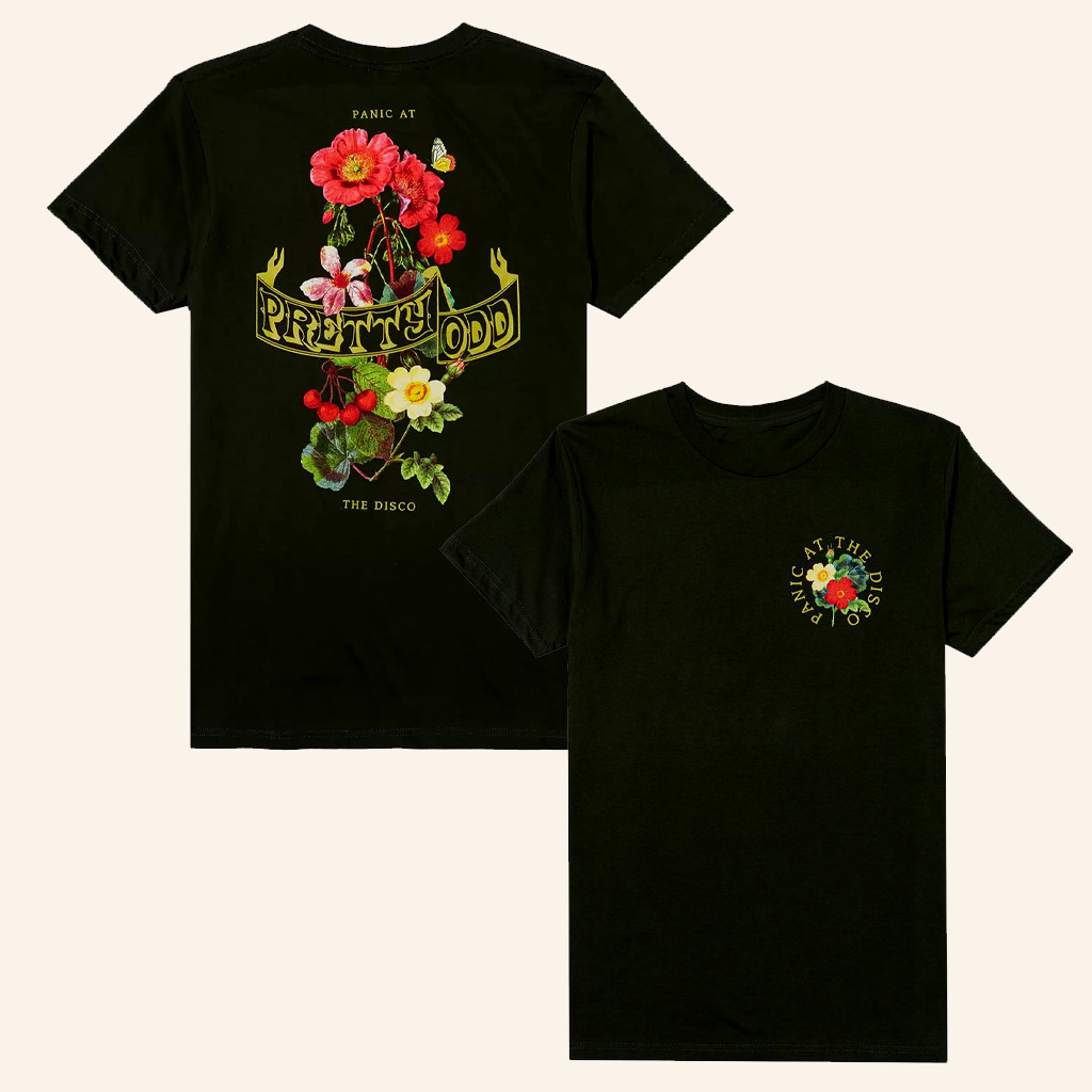 The Ted Ellis Merch Panic At The Disco Pretty Odd Flowers T-Shirt Best Gifts For Wife The Ted Ellis Merch Panic At The Disco Pretty Odd Flowers T-Shirt Best Gifts For Wife