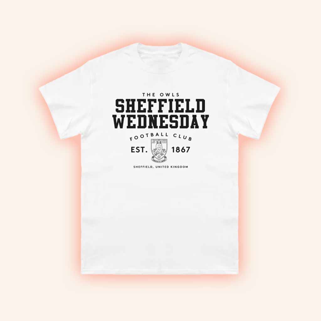 The Terrace Merch The OWLS Sheffield Wednesday 1867 T-Shirt Gift For Him The Terrace Merch The OWLS Sheffield Wednesday 1867 T-Shirt Gift For Him