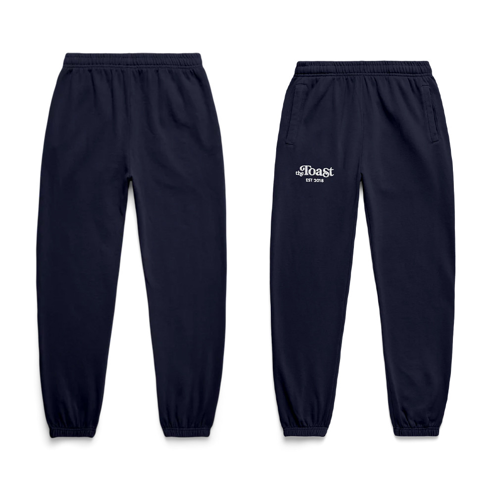 The Toast Est 2018 Sweatpants The Toast Podcast Merchandise Gifts For Him