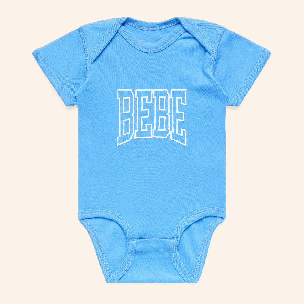 The Toast Merch Collegiate Bebe Baby Onesie Gifts For New Dad