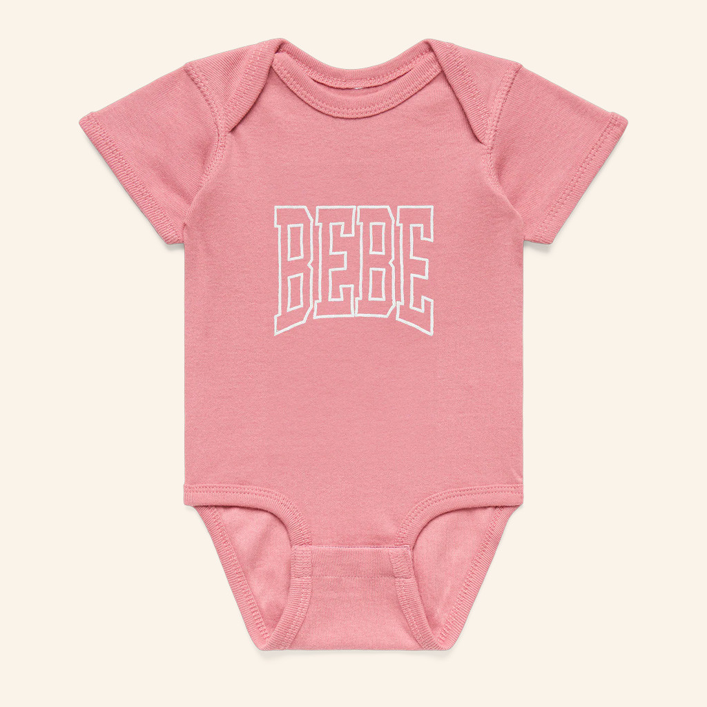 The Toast Merch Collegiate Bebe Onesie Gifts For New Mom