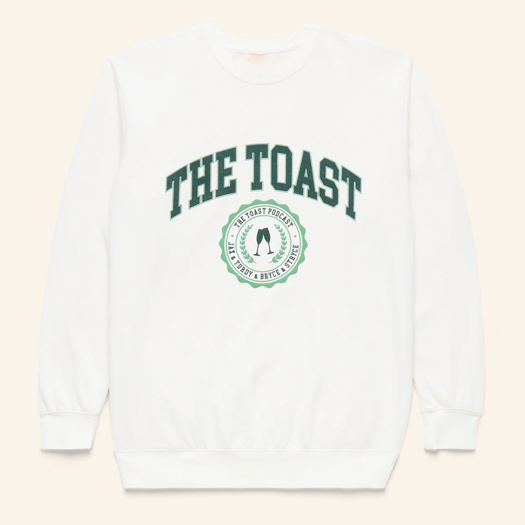 The Toast Merch Emblem Sweatshirt The Toast Crewneck Christmas Gifts For Him