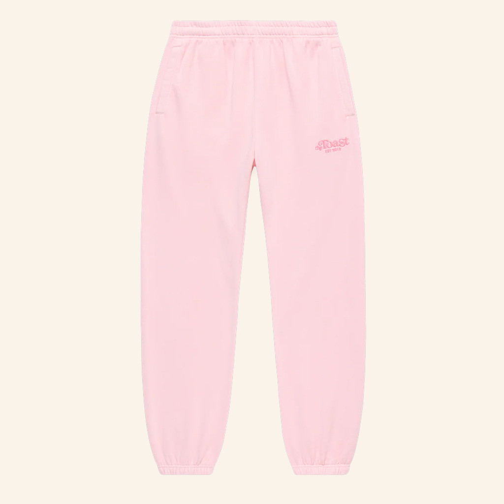 The Toast Merch Logo Sweatpants Light Pink The Toast Apparel Gifts For Daughter