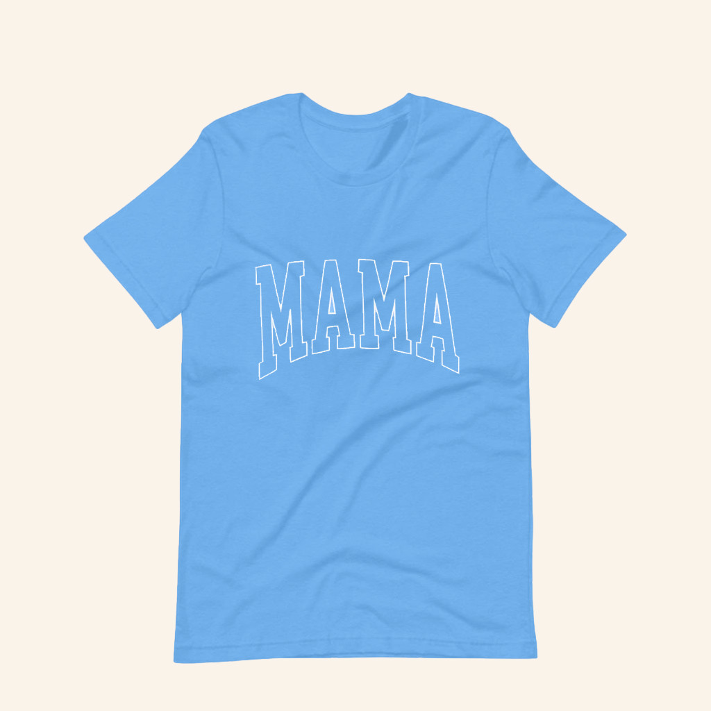 The Toast Podcast Merch Collegiate Mama T-Shirt Birthday Gifts For Her