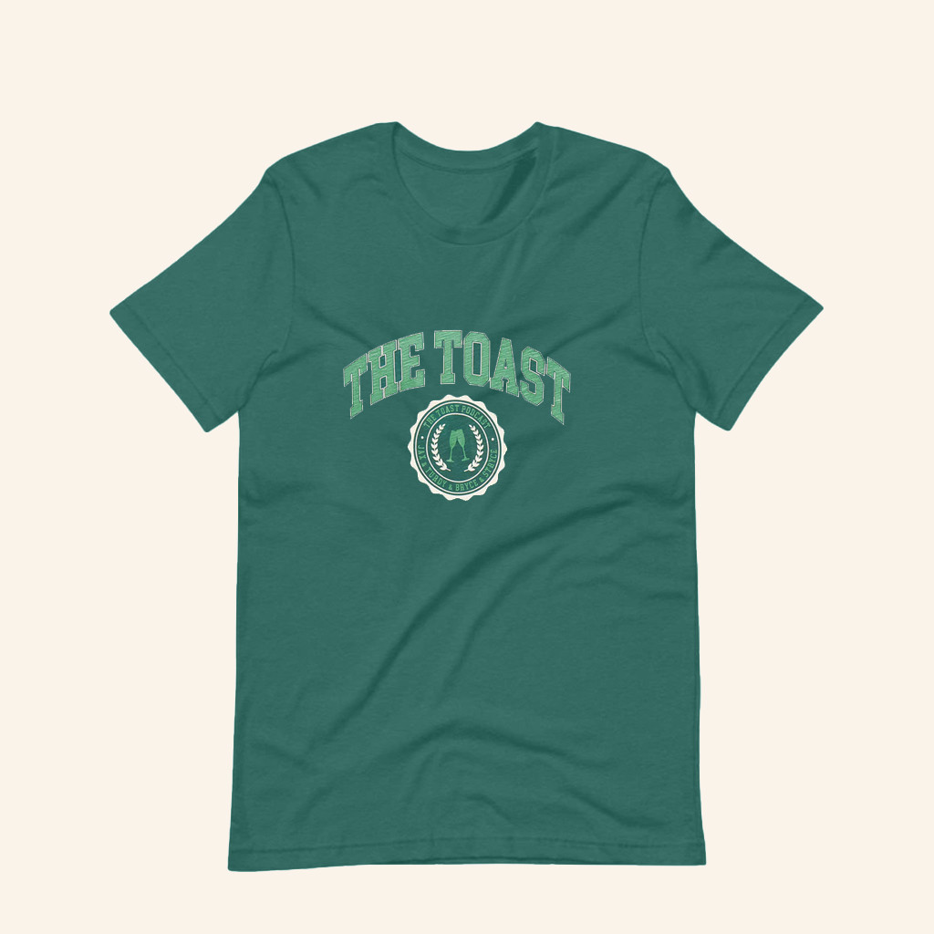 The Toast Podcast Merch Emblem T-Shirt Birthday Gift Ideas For Wife The Toast Podcast Merch Emblem T-Shirt Birthday Gift Ideas For Wife