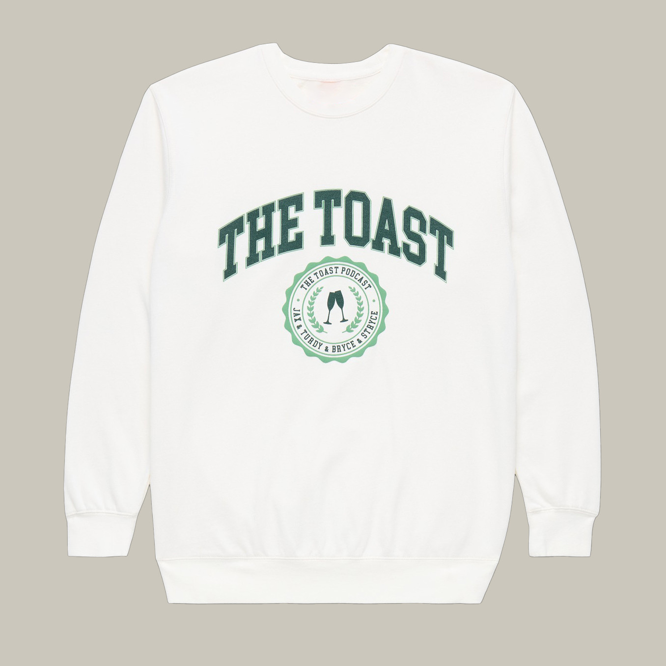 The Toast Podcast Merch Sweatshirt Shop Toast Celebrity Clothing Gift For Fans