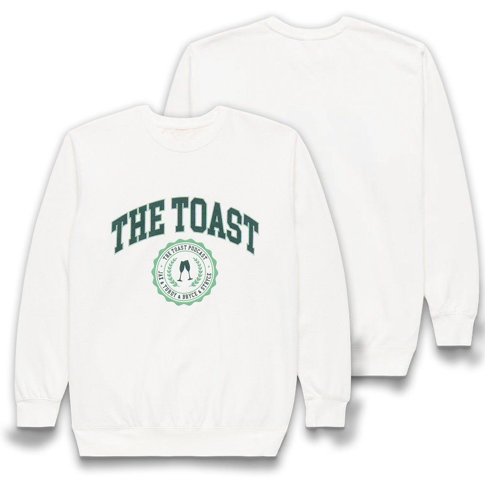 The Toast Podcast Sweatshirt Trendy Clothing Gifts For Jackie And Claudia Lovers