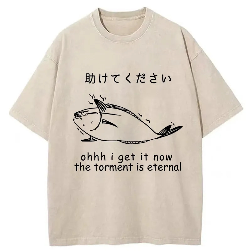 The Torment Is Eternal Washed T-Shirt Funny Aesthetic Trendy Apparel Gifts For Besties The Torment Is Eternal Washed T-Shirt Funny Aesthetic Trendy Apparel Gifts For Besties