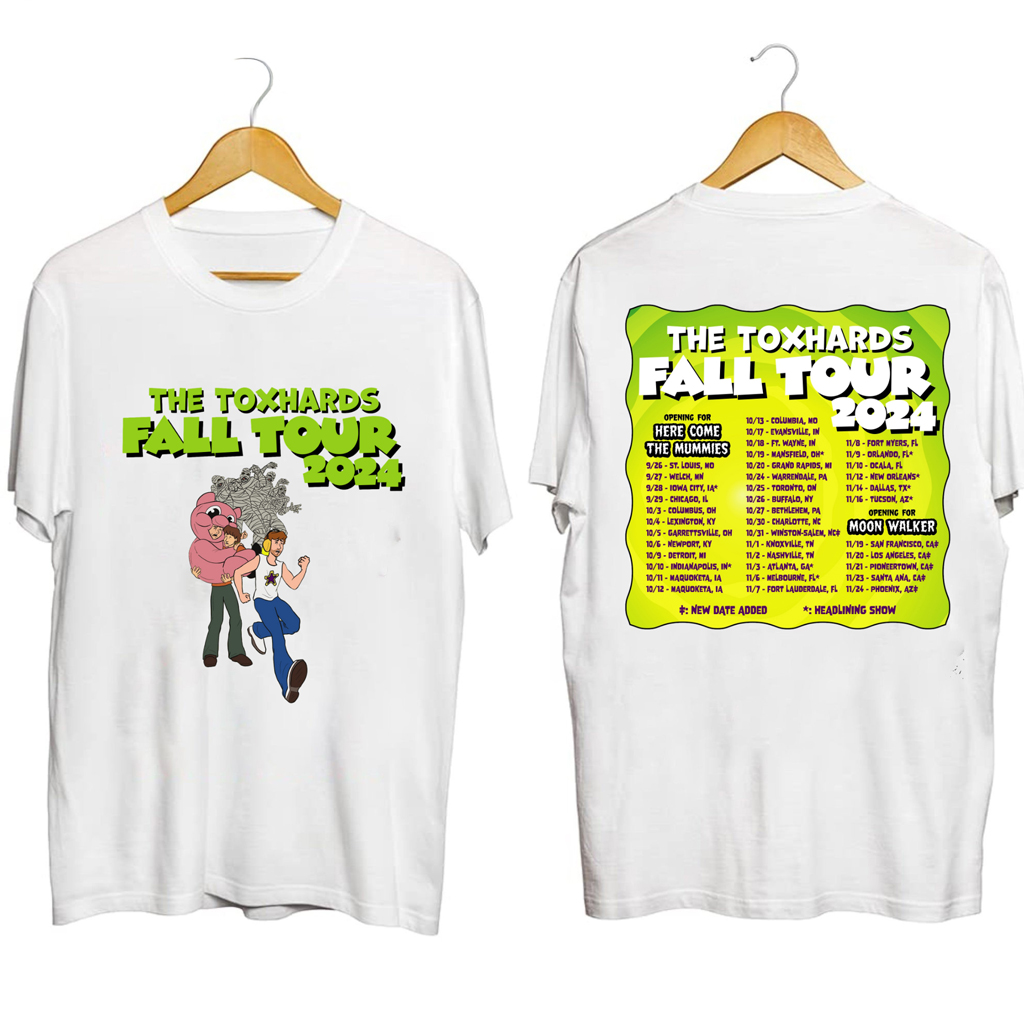 The Toxhards Fall Tour Shirt The Toxhards Merch Best Gifts For Husband The Toxhards Fall Tour Shirt The Toxhards Merch Best Gifts For Husband