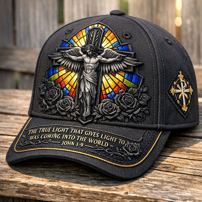 The True Light Has That Gives Light Hat John 1 9 Bible Verse Baseball Cap Jesus Merch