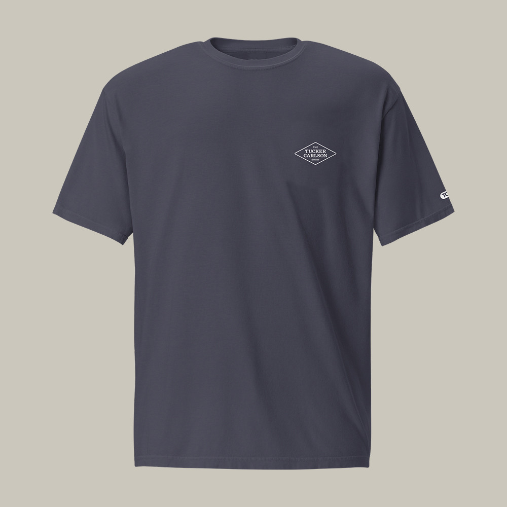 The Tucker Carlson Show Pocket T-Shirt Tucker Carlson Network Merch Political Buff Gift