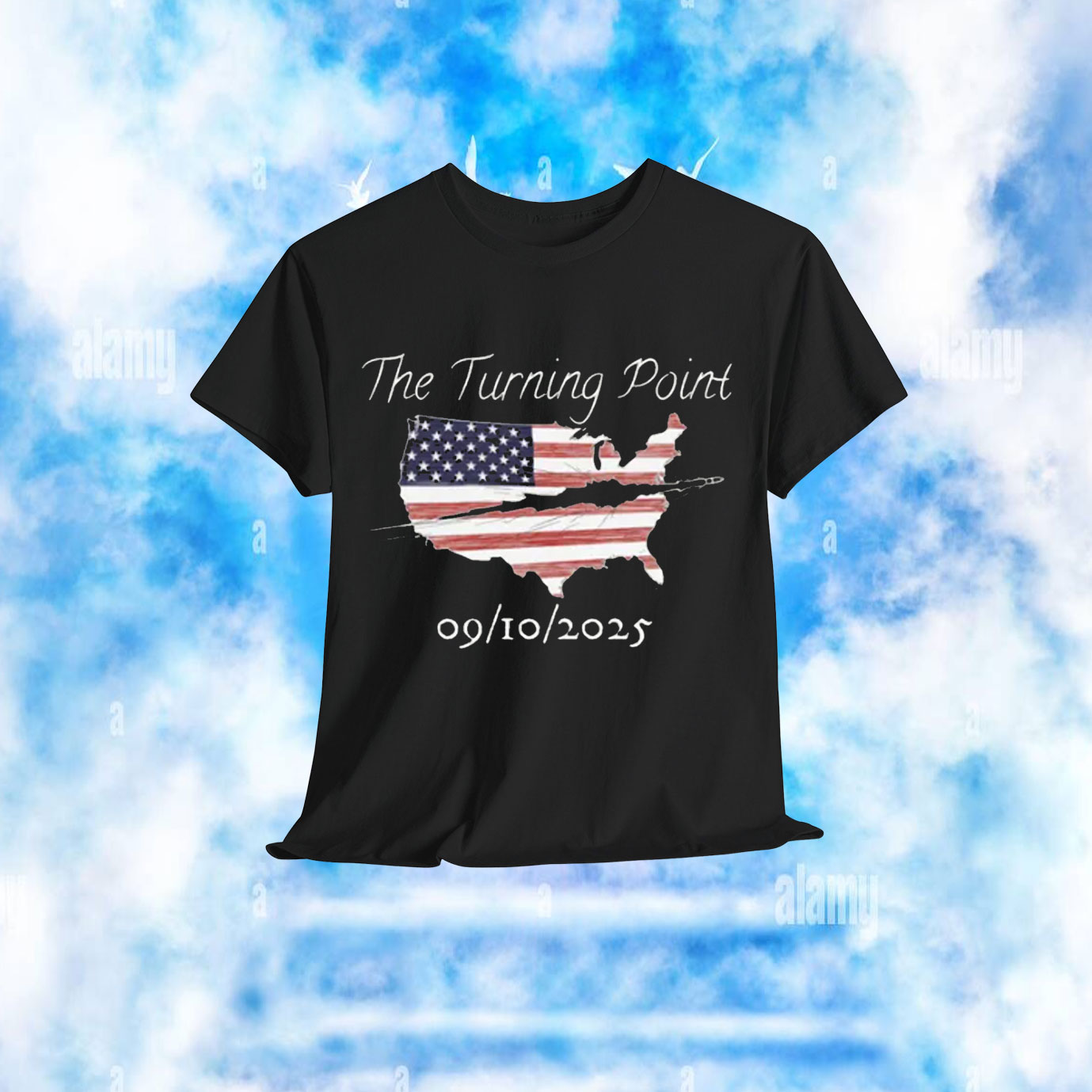 The Turning Point Charlie Kirk 09-10-2025 Shirt