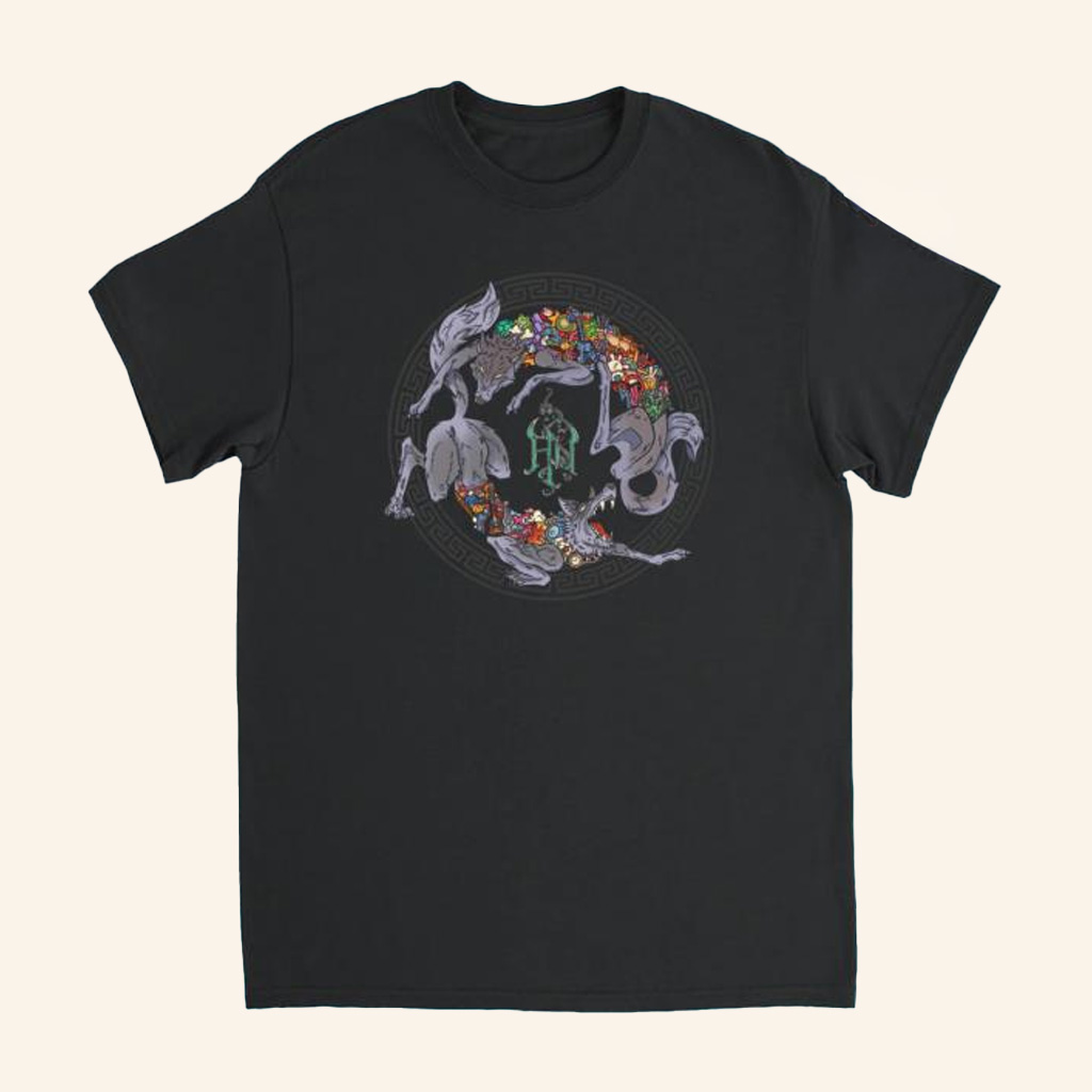 The Un Merch Wolf Circle Emblem T-Shirt Gifts For Son In Law The Un Merch Wolf Circle Emblem T-Shirt Gifts For Son In Law