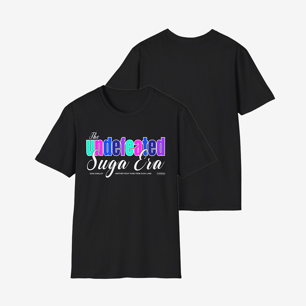 The Undefeated Sugar Sean Era T-Shirt Martial Fighting Sugar Sean Clothes Gift For Fans