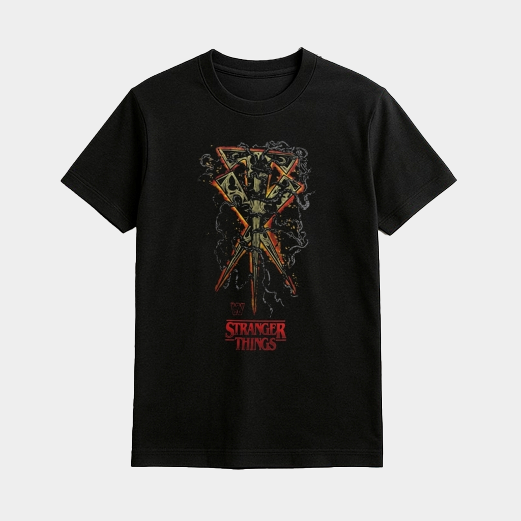 The Undertaker WWE Stranger Things Shirt Fan Apparel Gifts For Brother