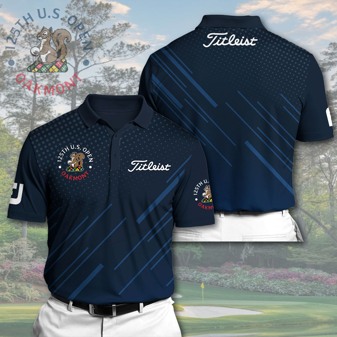 The US Open Championship TITL 3D Polo Shirt Mens Gifts Golf
