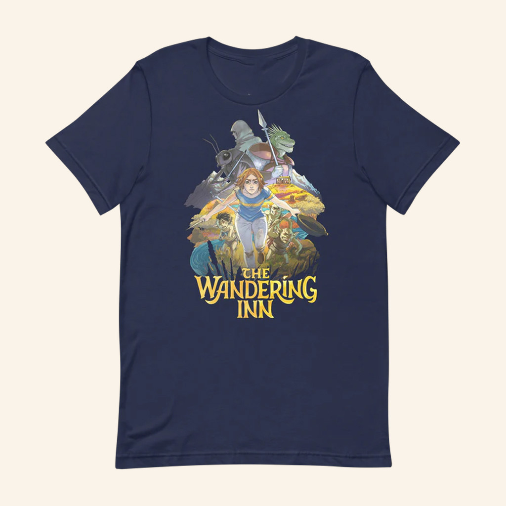 The Wandering Inn Merch Comic Launch T-Shirt Unique Birthday Gift For Friends