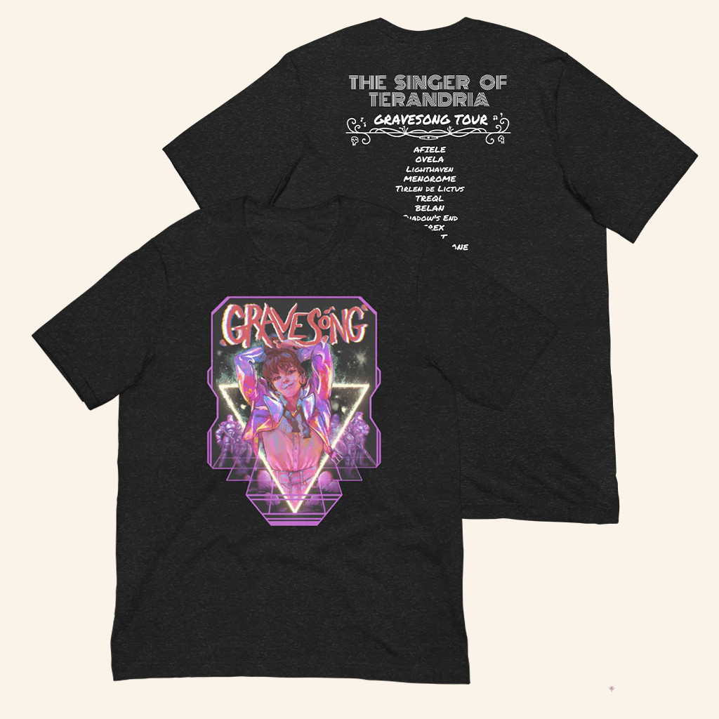The Wandering Inn Merch Gravesong Concert T-Shirt Unique Gifts For Besties The Wandering Inn Merch Gravesong Concert T-Shirt Unique Gifts For Besties