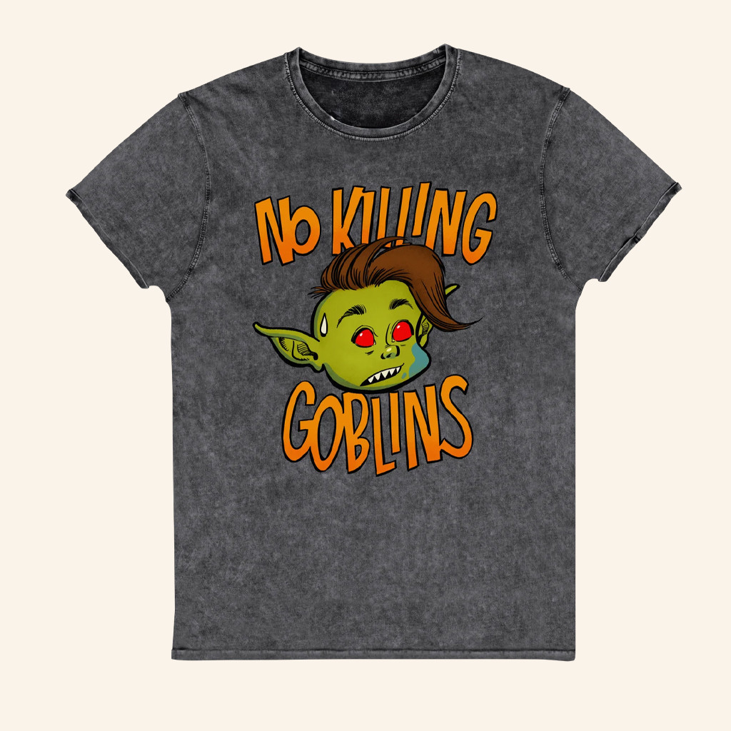 The Wandering Inn Merch No Killing Goblins T-Shirt Present For Sister