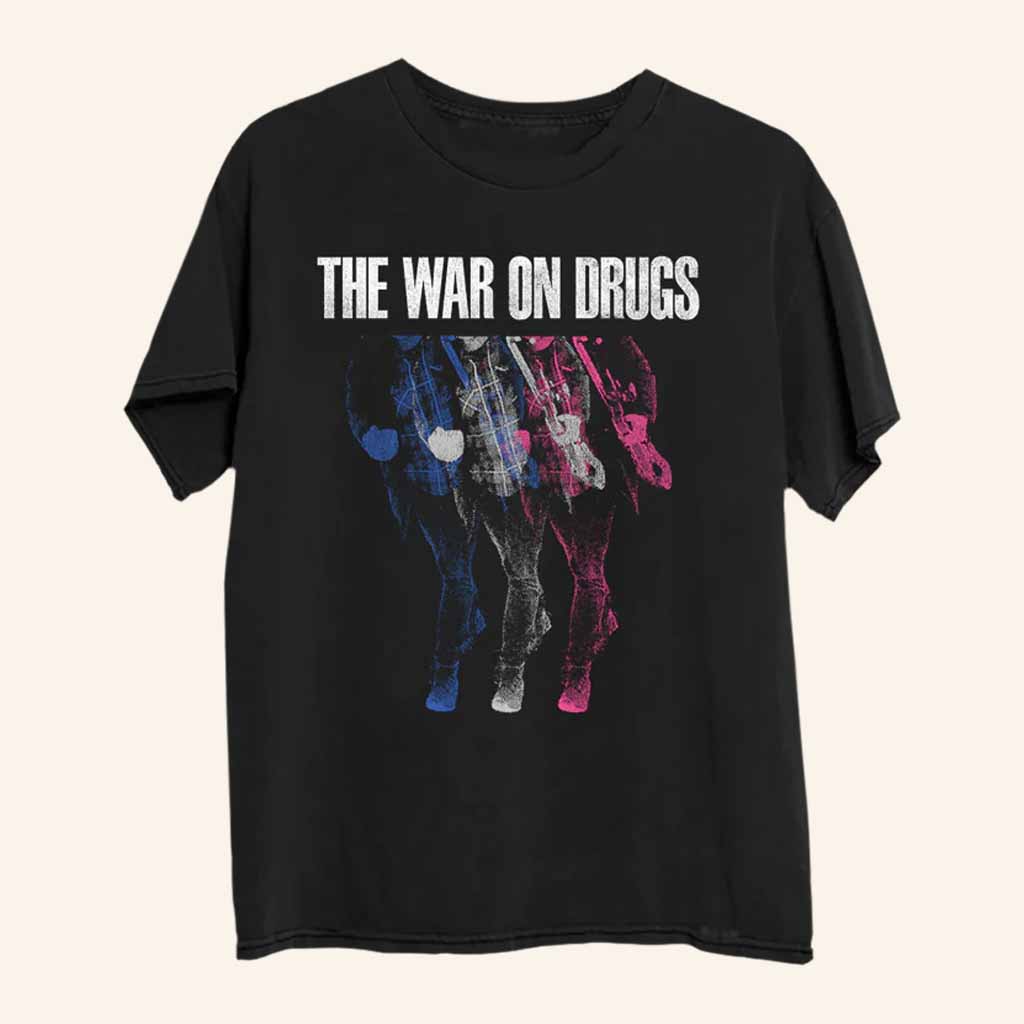 The War On Drugs Merch Photo Black Shirt Gift For Rock Music Fans The War On Drugs Merch Photo Black Shirt Gift For Rock Music Fans