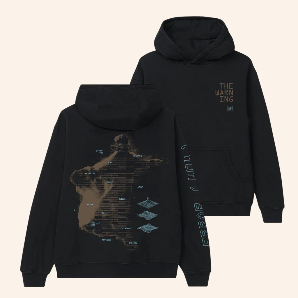 The Warning Band Merch Error 404 Rendering Hoodie Gift Ideas For Rock Music Lovers