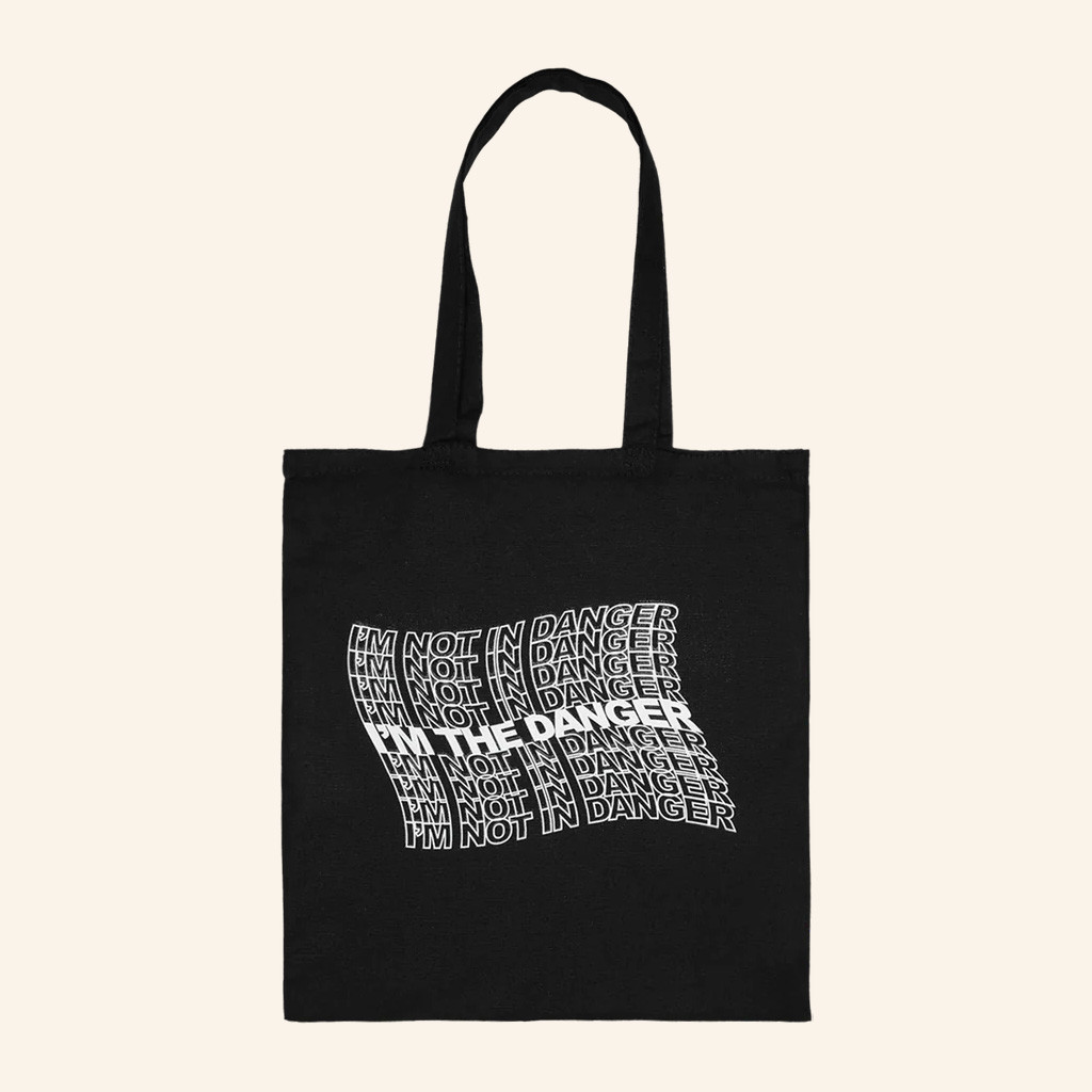 The Warning Merch I'm Not In Danger Tote Bag Gift Ideas For Rock Fans